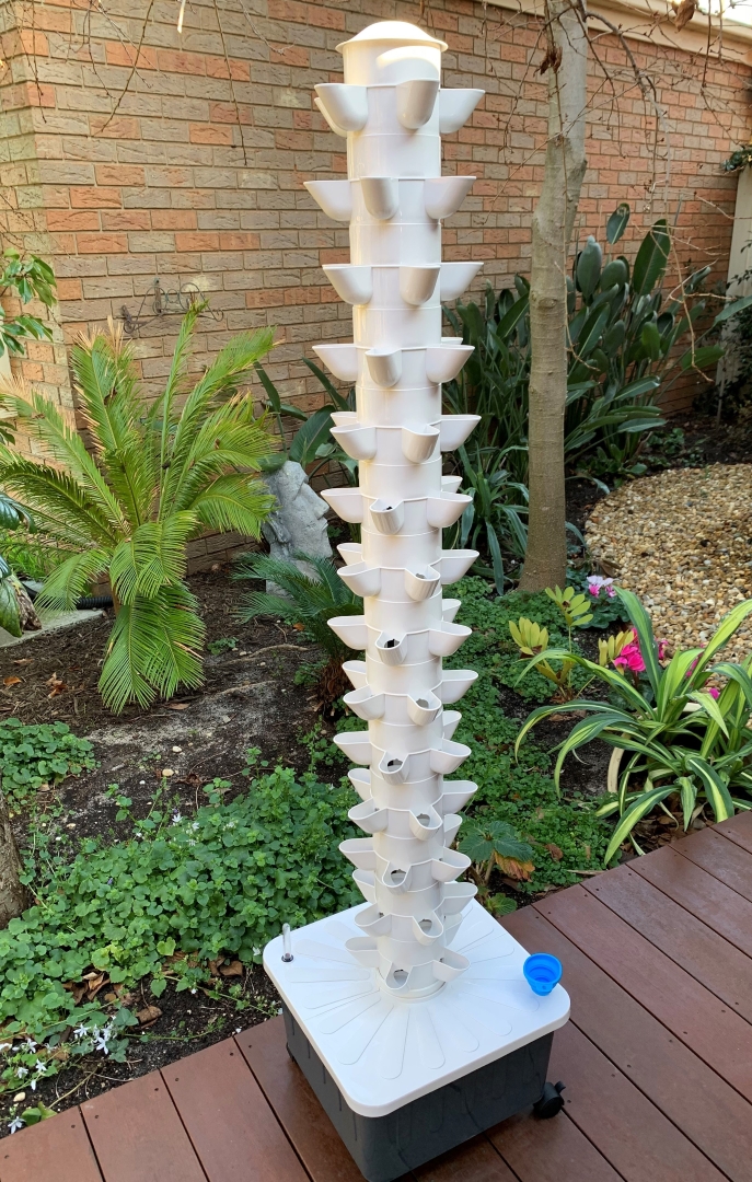 Vertical Growing Hydroponics Tower Garden
