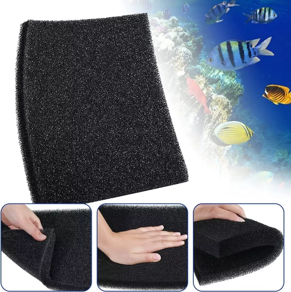 High-Quality Aquarium Fish Tank Filter Bio Sponge & Biochemical Cotton Media Block Foam Pad